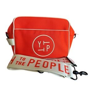 Youth To The People – Orange Crossbody Bag with Strap
